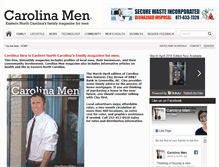 Tablet Screenshot of carolinamen.net